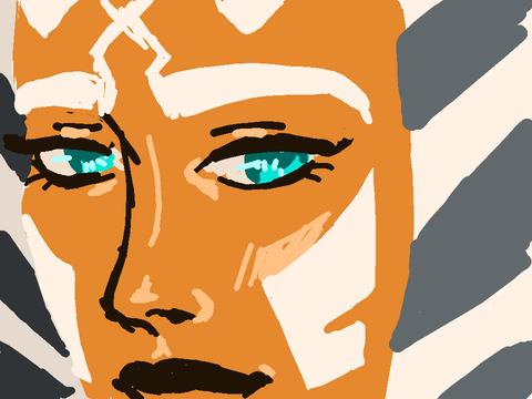 Redraw--Ahsoka Tano