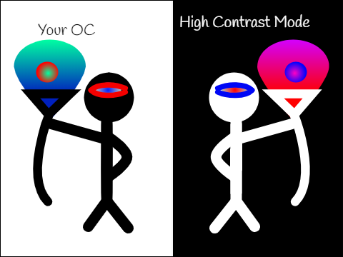Hex66's OC with High Contrast Mode