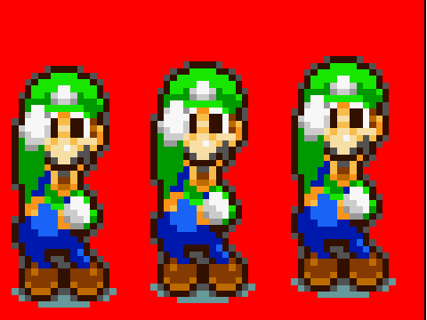 Luigi goes to the YMCA