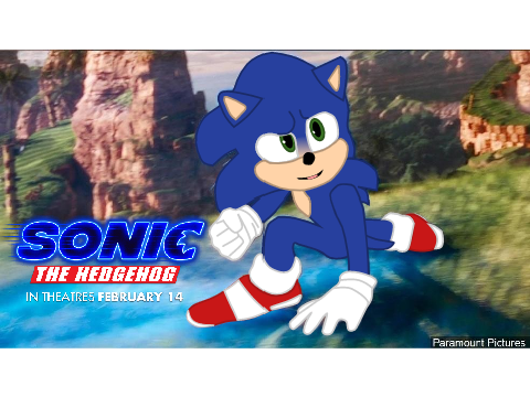 Vector Movie Sonic (without vector background tho)