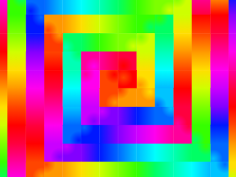 Rainbow Filler Thing but there's even more and it spins