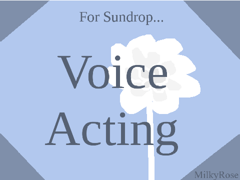 Voice acting for Sundrop