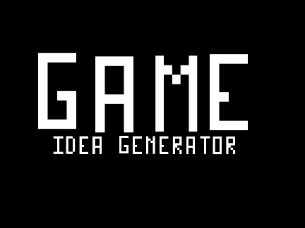Game Idea Generator