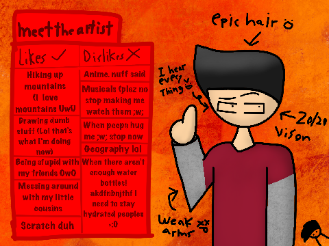 meet the artist (hey, everyone's doing it)