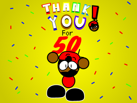Bashy "50" thanks