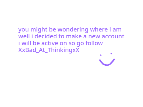 new account