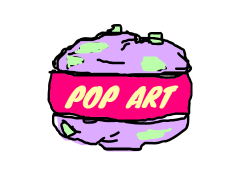 Giant Pop Art Cookie