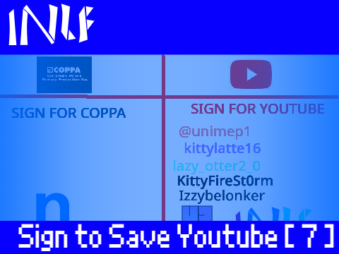 Sign to Save Youtube [ 7 ]