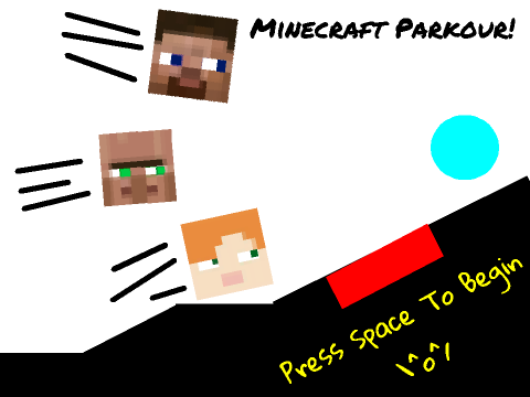 Minecraft Parkour test