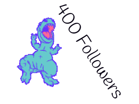 Dancing Dinosaur | 400 Followers