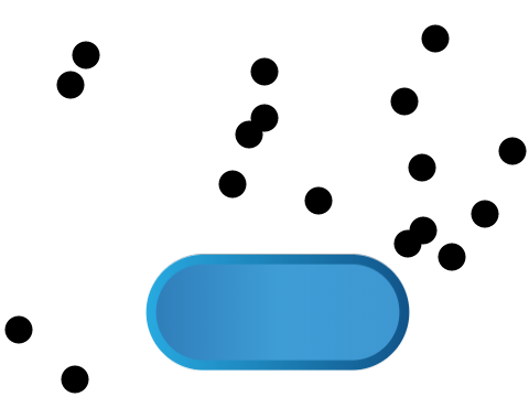 Falling Balls with blocker