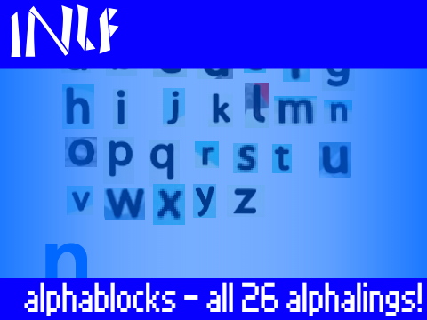 alphablocks - all 26 alphalings!