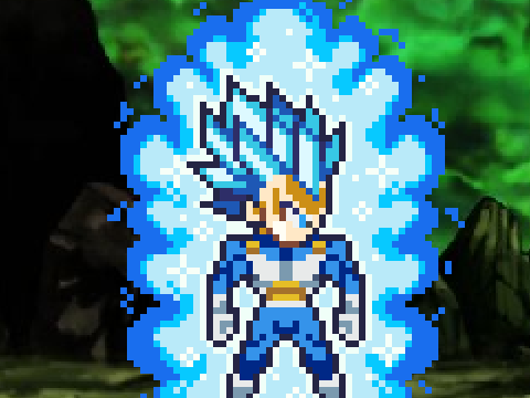 Vegeta Turns Super Saiyan Blue Evolved for the First Time!