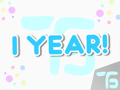 1 YEAR!