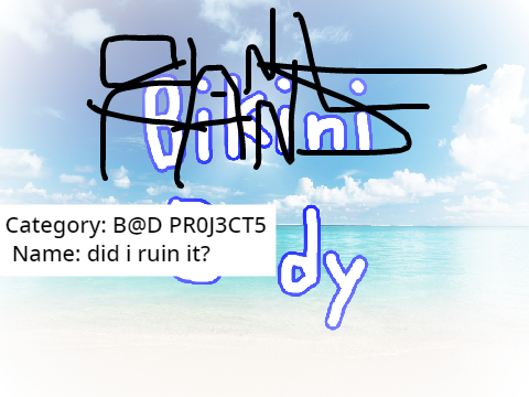 did i ruin it?