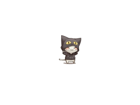 count on me with a cat 