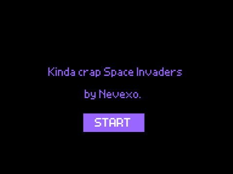 Space Invaders something or other