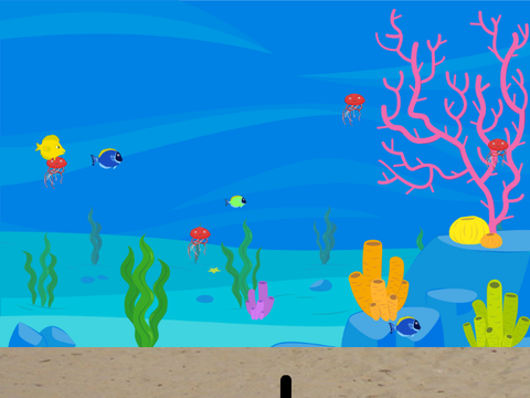 Catching fish(as a deep sea worm)