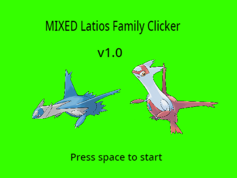 MIXED Latios Family Clicker
