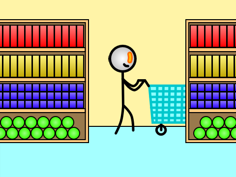 #AddYourself - Supermarket