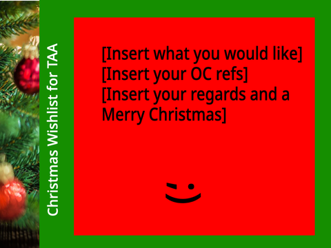 TAA Secret Santa Wishlist