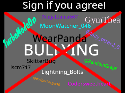 Sign To Stop Bullying! remix remix remix remix remix remix remix remix remix remix remix remi… remix