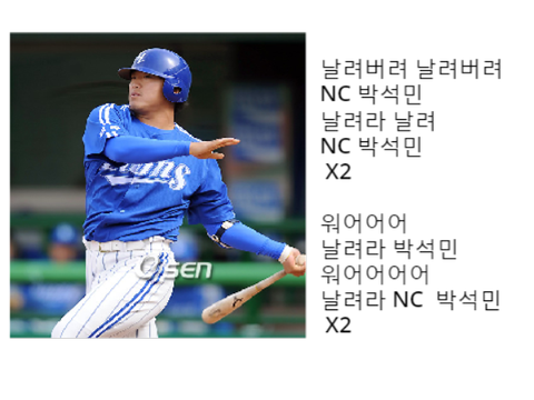 박석민 응원가 -병맛버전