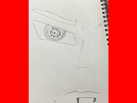 Rinnegan Drawing: Real vs Electronic