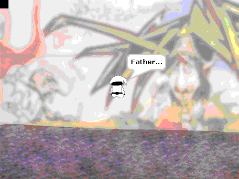 the cloaked man