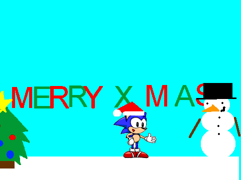 Merry Christmas from Sonic