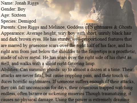 Jonah - Son of Melinoe