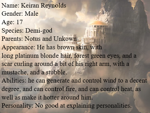 Keiran Reynolds - Son of Notus