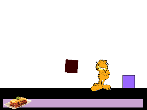 Garfield Platformer Dating Sim