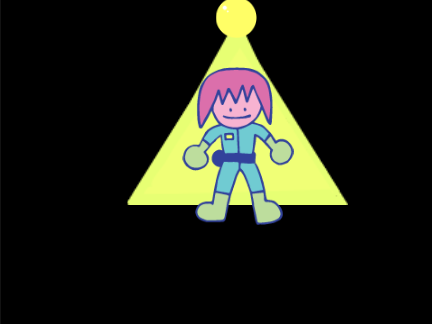 Flickering light loop