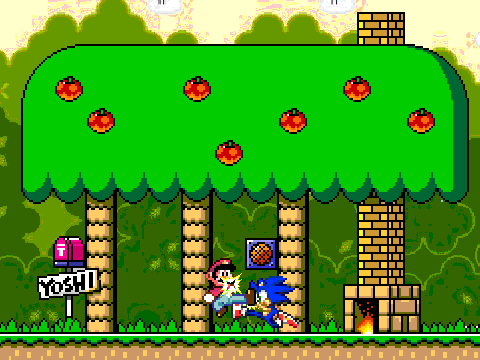 Mario vs Sonic