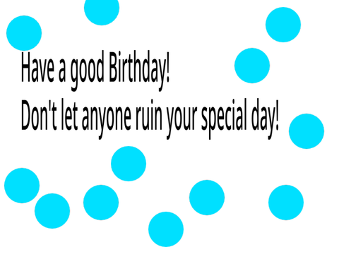 Happy Birthday!