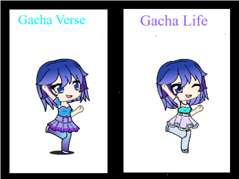 My Gacha life OC vs My gacha verse OC