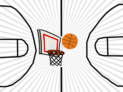 Basketball scoring game 
