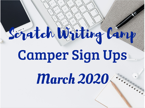 SWC Camper Sign Ups ~ March 2020