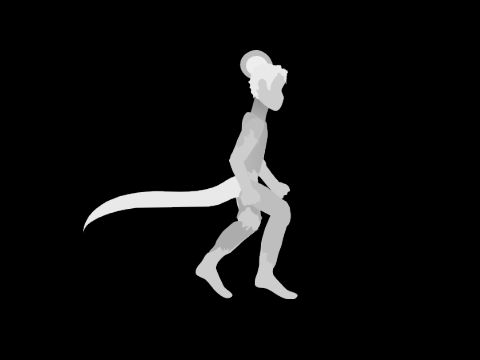 and he runs // short animation