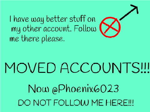 DON'T FOLLOW ME HERE!!!