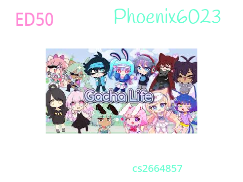Put your name here if you love GATCHA LIFE! remix