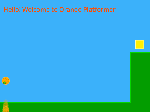 Orange Platformer