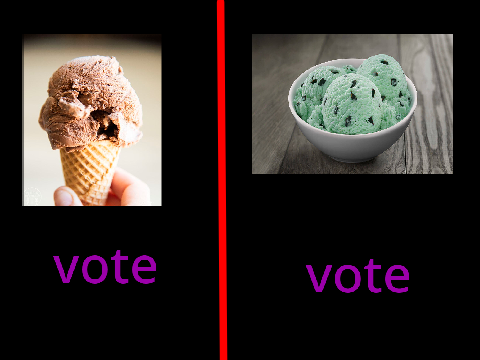 ice cream vote