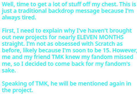 It's about time! (an apology and news)