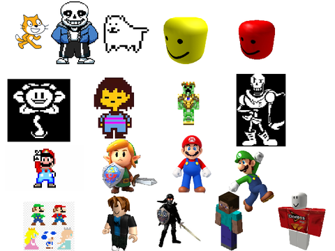 Super Scratch Bros Characters Phase 1