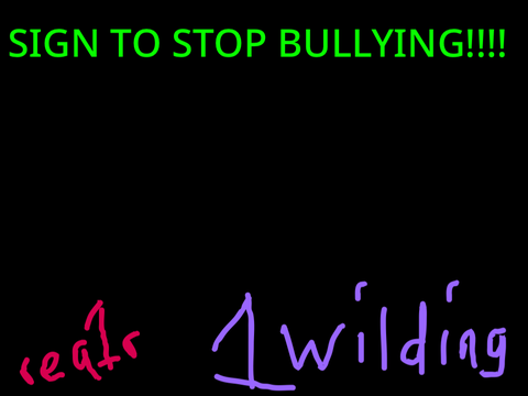 Sign To Stop Bullying on Sratch remix