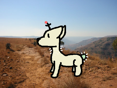 Spike the cactus dog