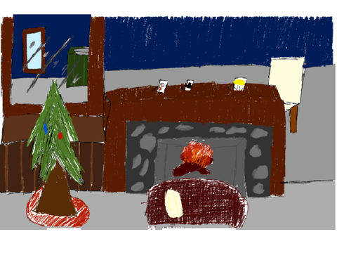 First apple pen drawing