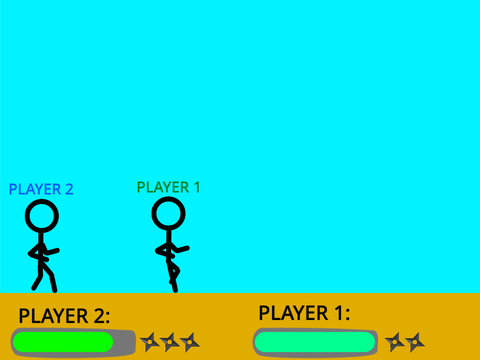2 player Stickman Fight